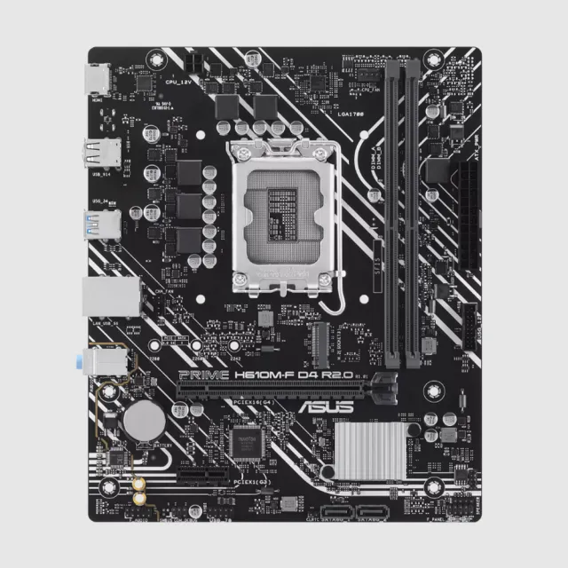 【ASUS 華碩】PRIME H610M-F D4 R2.0-CSM DDR4 主機板