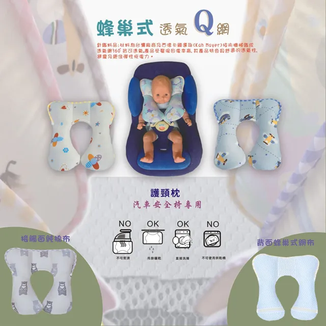 【C.D.BABY】嬰兒汽車坐椅護頸枕(安全椅護頸枕.固定枕)
