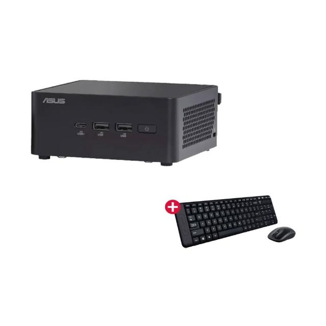 【ASUS 華碩】羅技鍵鼠組★Ultra 5迷你電腦(NUC/Ultra 5-125H/16G/512GB SSD/W11)