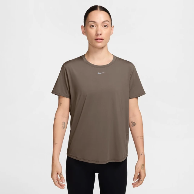 betty’s 貝蒂思 寬版壓紋喇叭五分袖T-shirt(駝