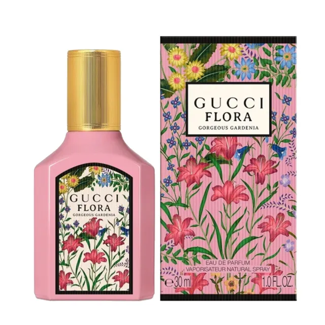 【GUCCI 古馳】華麗梔子花女性淡香精30ml(專櫃公司貨)