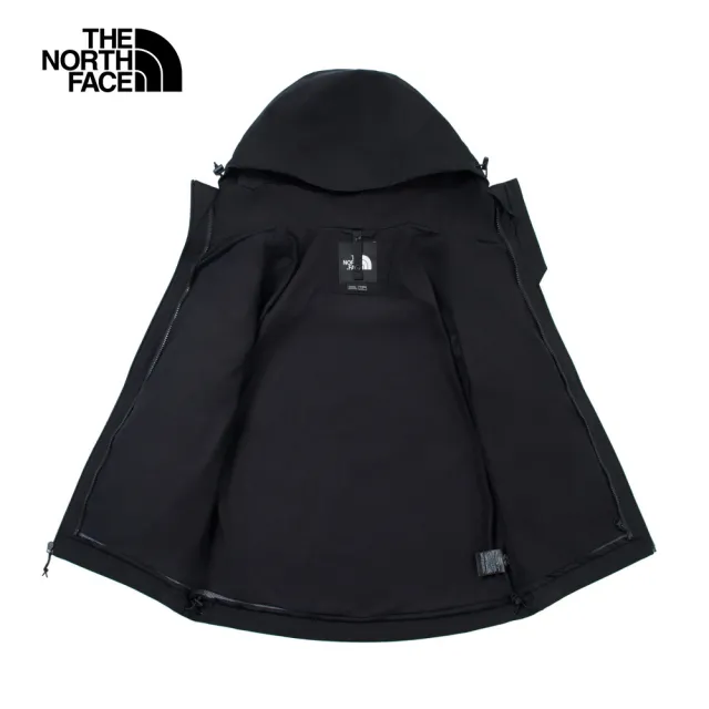 【The North Face】TNF 休閒 DryVent防水透氣衝鋒衣 W CASCADE DRYVENT JACKET - AP 女 黑(NF0A8BWEJK3)