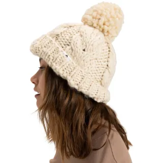 【ROXY】中性-COLD SNOW針織帽-米色(ERJHA04399F-TEC0)