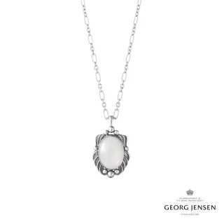 【Georg Jensen 官方旗艦店】2025 HERITAGE 項鍊(氧化純銀 月光石)