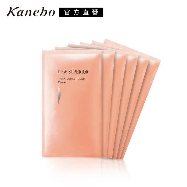 【Kanebo 佳麗寶】DEWS 潤活精純修護膜 27mL(6片/盒)(面膜)