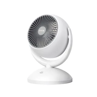 【DIKE】6吋自動擺頭USB充電式循環風扇(DUF320WT)