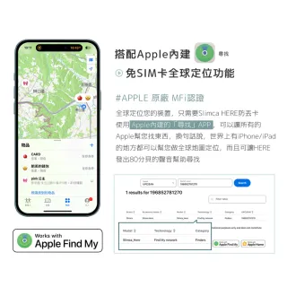 【Slimca】HERE 超薄防丟卡/防丟器(蘋果MFi認證/充電式/全球定位器追蹤器)