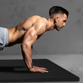 【QMVF】加長加寬加厚10mm 200*80cm 瑜珈墊 男士健身減震防滑墊 運動瑜伽墊 瑜伽止滑墊 跳繩墊 舞蹈墊