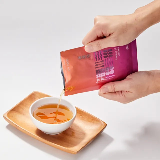 【JUN FOOD 吉君將】滴雞精原味常溫1盒X9入X60ml(無添加一滴水 保留最原始好滋味)