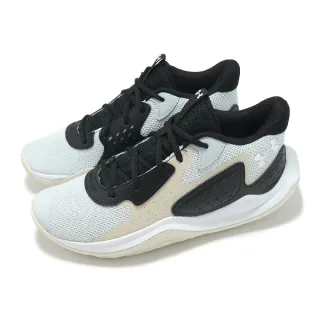 【UNDER ARMOUR】籃球鞋 JET 23 男鞋 白 黑 緩衝 支撐 運動鞋 UA(3026634014)