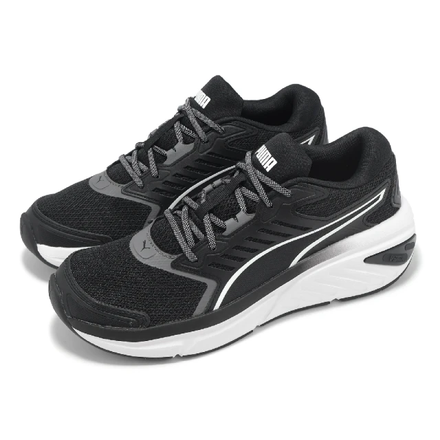 PUMAPUMA 慢跑鞋 Softride Pro Control 男鞋 女鞋 黑 白 緩衝 透氣 運動鞋(311099-02)