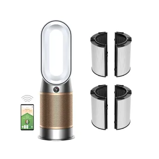 【dyson 戴森】Purifier Hot+Cool Formaldehyde HP09 三合一甲醛偵測涼暖空氣清淨機(白金色)