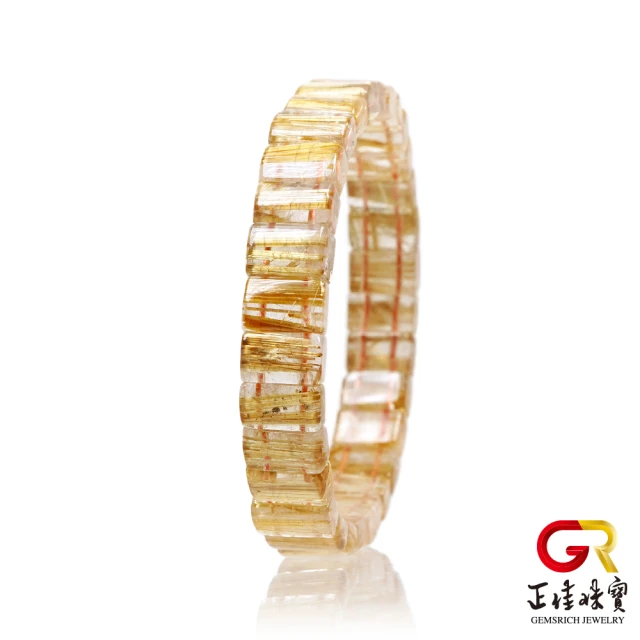 正佳珠寶 兔毛水晶 頂級幽靈兔毛 無事牌 42.3g 兔毛幽