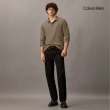 【CALVIN KLEIN】官方旗艦館 CK 徽章標準版型 Polo 衫_灰色