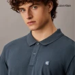 【CALVIN KLEIN】官方旗艦館 CK 徽章標準版型 Polo 衫_藍色