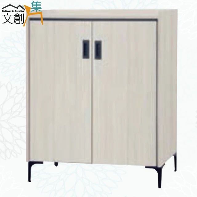 文創集 包爾4尺三拉推門衣櫃(三色可選+內含側拉穿衣鏡)折扣