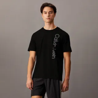 【CALVIN KLEIN】官方旗艦館 CK 基本款短袖 T 恤_黑色