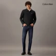 【CALVIN KLEIN】官方旗艦館 CK 徽章標準版型 Polo 衫_黑色