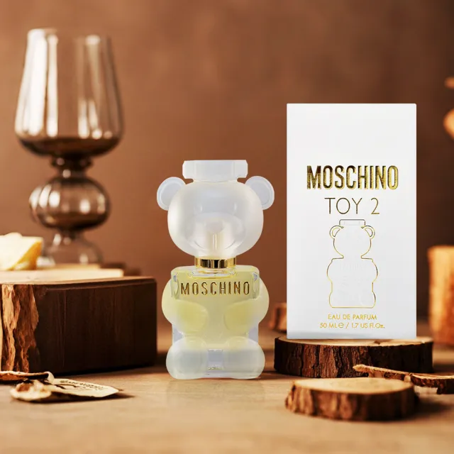 【MOSCHINO】TOY2 熊心未泯2女性淡香精 50ml(泰迪熊系列香水 平行輸入)