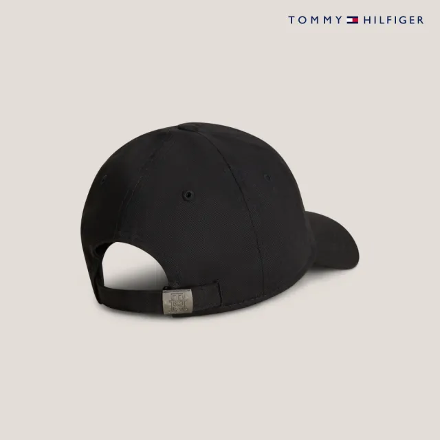 【TOMMY HILFIGER】官方旗艦館 Hilfiger New York 貼章棒球帽_黑色