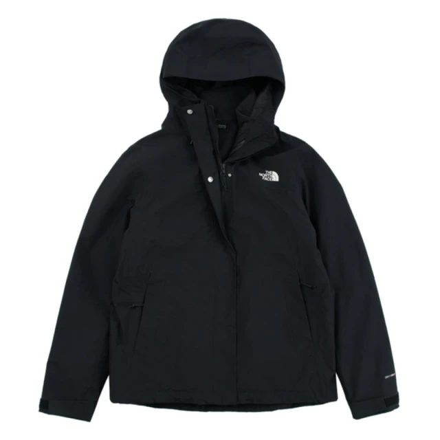 The North Face 北臉 外套 女 運動連帽外套 防潑水 三合一 抓絨 W SANGRO FLEECE 黑 NF0A8CK3JK3