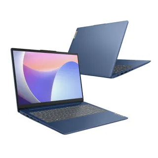 【Lenovo】無線滑鼠組★15.6吋i5輕薄筆電(IdeaPad Slim 3 15IAH8/83ER0087TW/i5-12450H/16G/512G/W11/藍)