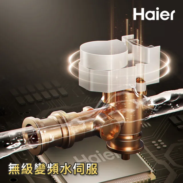 【Haier 海爾】16L燃氣熱水器GT5 數位恆溫2.0 增壓/水伺服/五段火排(JSQ34-16GT5 基本安裝)