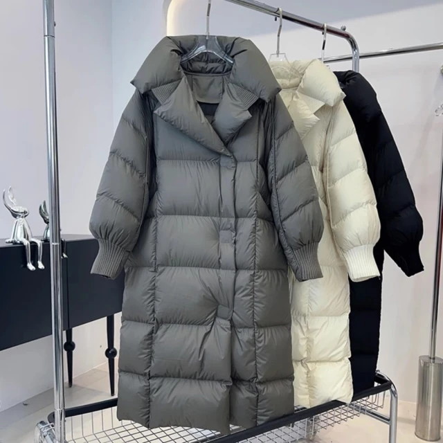 The North Face TNF 防風防潑水保暖長版羽絨