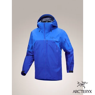 【Arcteryx 始祖鳥官方直營】男 Rush 防水外套(淺生命藍/生命藍)