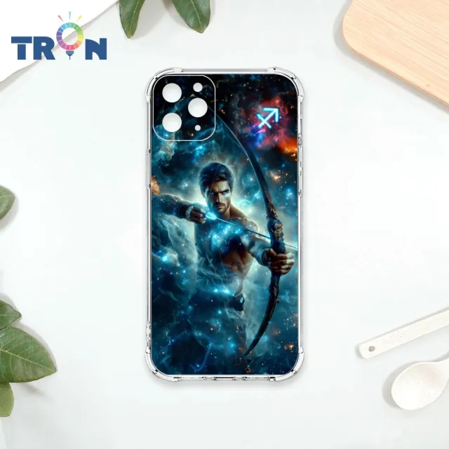 【TRON】iPhone系列 星空火象星座 四角防摔軟殼手機殼(i8/ 7/ SE2/ SE3/ X/ XS/ XR/ XS Max/ Plus)