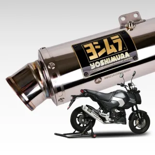 【Yoshimura Asia 吉村】GP-MAGNUM 全段排氣管 MSX GROM(台灣合法認證)