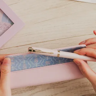 【PARKER】派克 新IM系列 粉色幻想（淡粉色）鋼珠筆繡球花筆套組禮盒(IM)