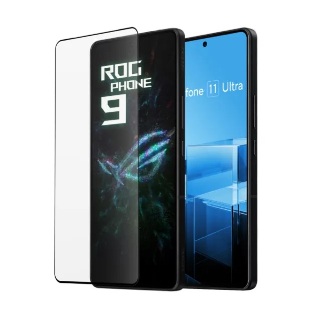 【ASUS 華碩】原廠 ROG Phone 9系列 / Zenfone 11 Ultra 抗菌玻璃保護貼(AY2402)