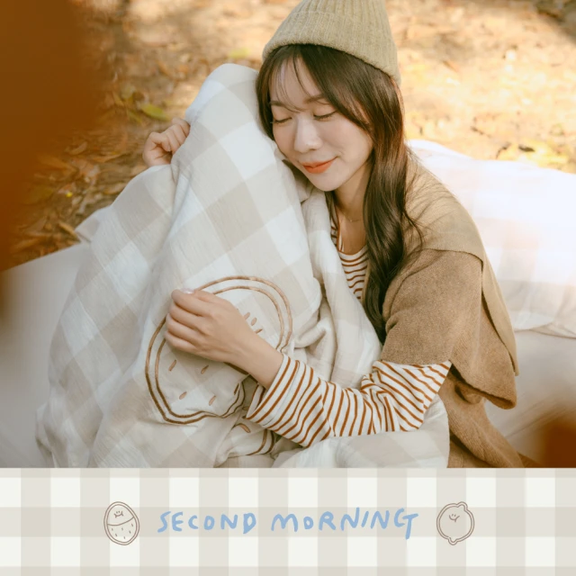 翔仔居家 60支長纖棉 薄被套/被單-LEMONADE(雙人