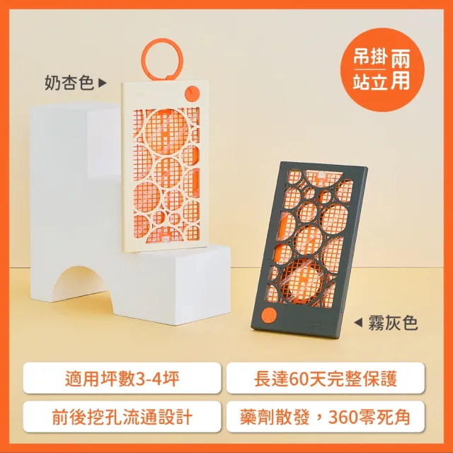 【鱷魚】日本製60天防蚊片-單片補充包-3入組(寶寶孕婦寵物皆適用、有效防治登革熱病媒蚊、防蚊掛片)