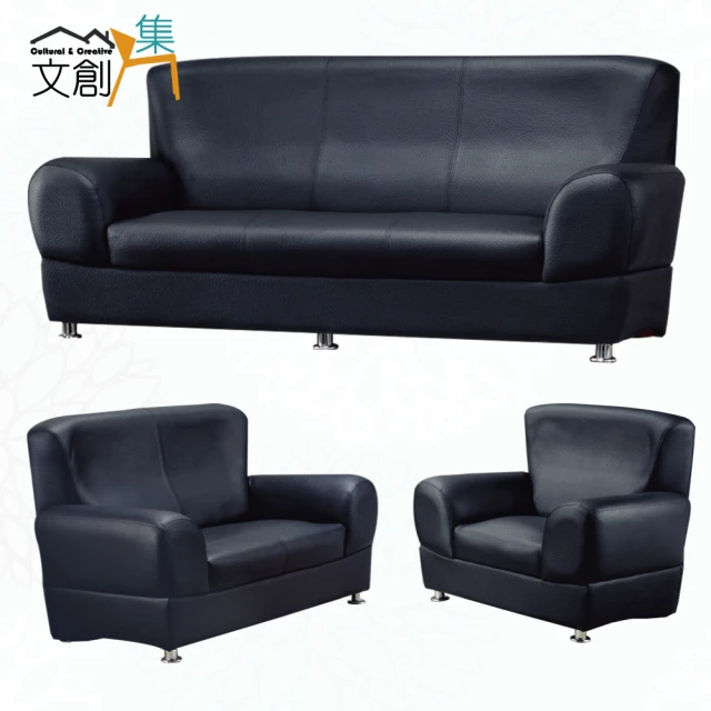 H&D 東稻家居 卡布貓抓布沙發 -單人+雙人+三人沙發組-