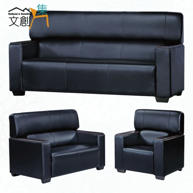 H&D 東稻家居 卡布貓抓布沙發 -單人+雙人+三人沙發組-