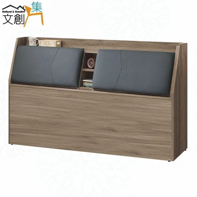 文創集 普伊斯6尺雙人加大耐磨皮革床頭片(二色可選)折扣推薦