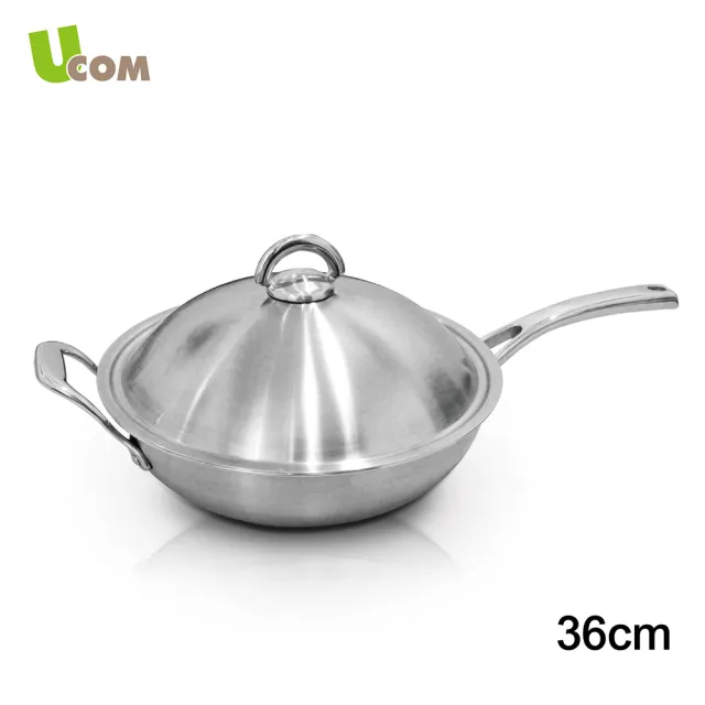 【UCOM 瑞康屋】新都會複合金炒鍋(36cm)