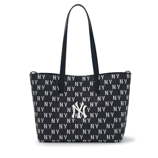【MLB】托特包 Monogram系列 紐約洋基隊(3AORM015N-50BKS)