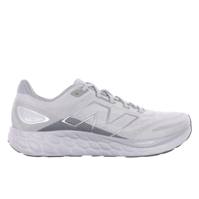 NEW BALANCE 680系 灰銀色 男款 慢跑鞋 寬楦