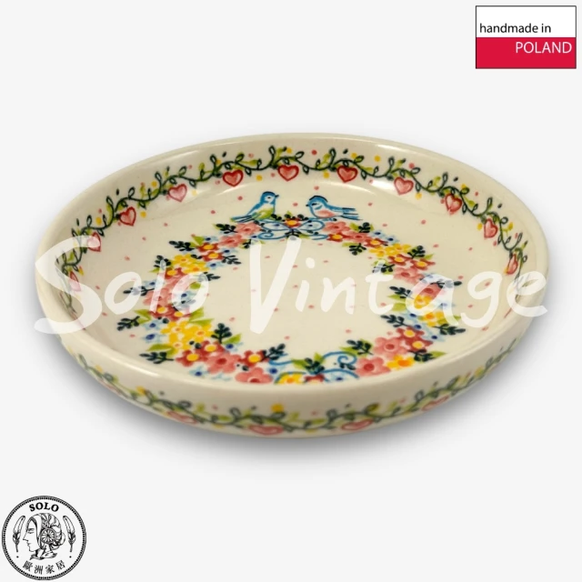 波蘭陶SOLO 波蘭陶 Vena 波蘭陶 16CM 深圓盤 鳥語綿綿系列