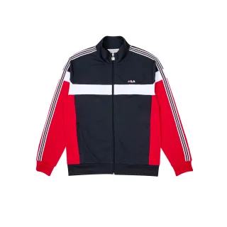 【FILA官方直營】男吸濕排汗外套-丈青(1JKZ-1711-NV_251)