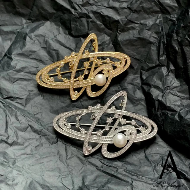 BILLY KING 貝麗晶 小號水晶鑽胸針(BC706) 