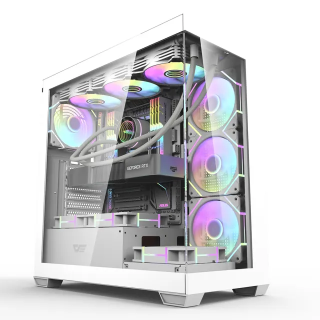 【華碩平台】U5十四核GeForce RTX 4070{獵人II}水冷電競電腦(U5 245KF/Z890/32G D5/1TB/WIFI)