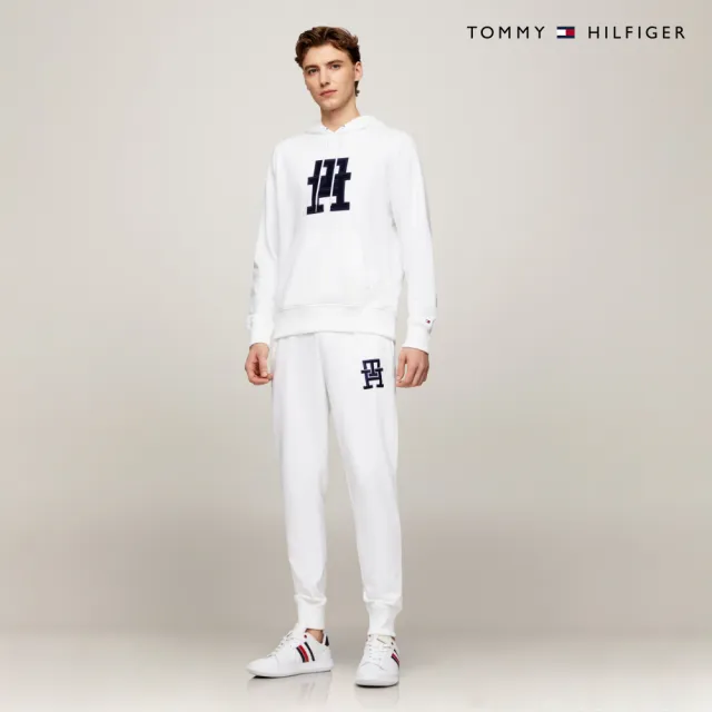 【TOMMY HILFIGER】官方旗艦館 Monogram縫飾帽T_裸色