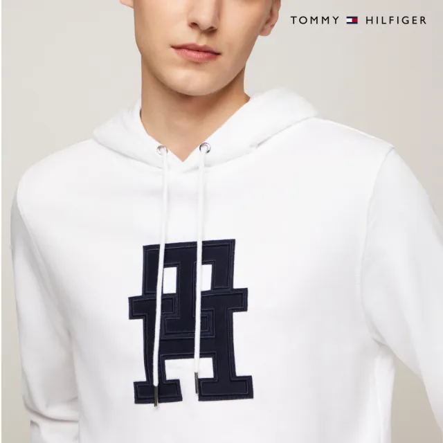 【TOMMY HILFIGER】官方旗艦館 Monogram縫飾帽T_裸色