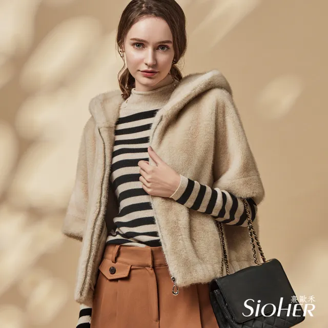 【SiOHER 熹歐禾】現貨 奢華訂製永恆皮草外套(秋冬/女外套/保暖外套)