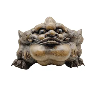 【藏古祥館】紫砂三腳蟾蜍擺飾(紫砂)