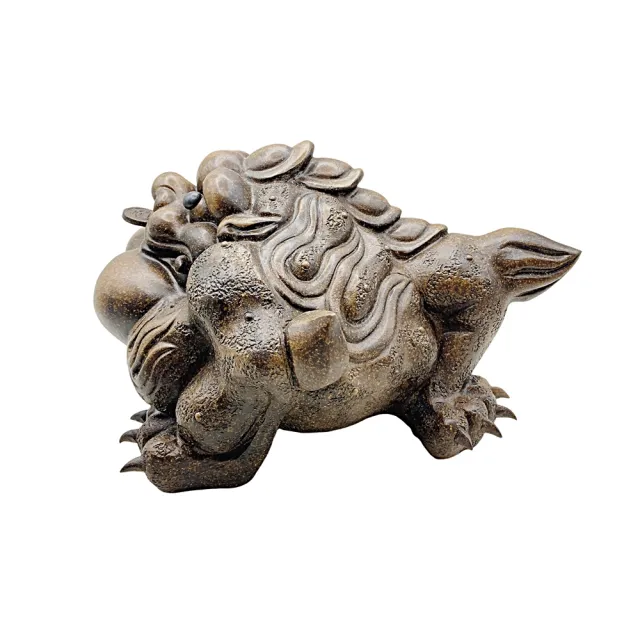 【藏古祥館】紫砂三腳蟾蜍擺飾(紫砂)